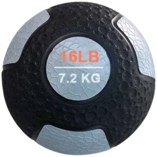French Fitness Rubber Medicine Ball 16 lb (New)