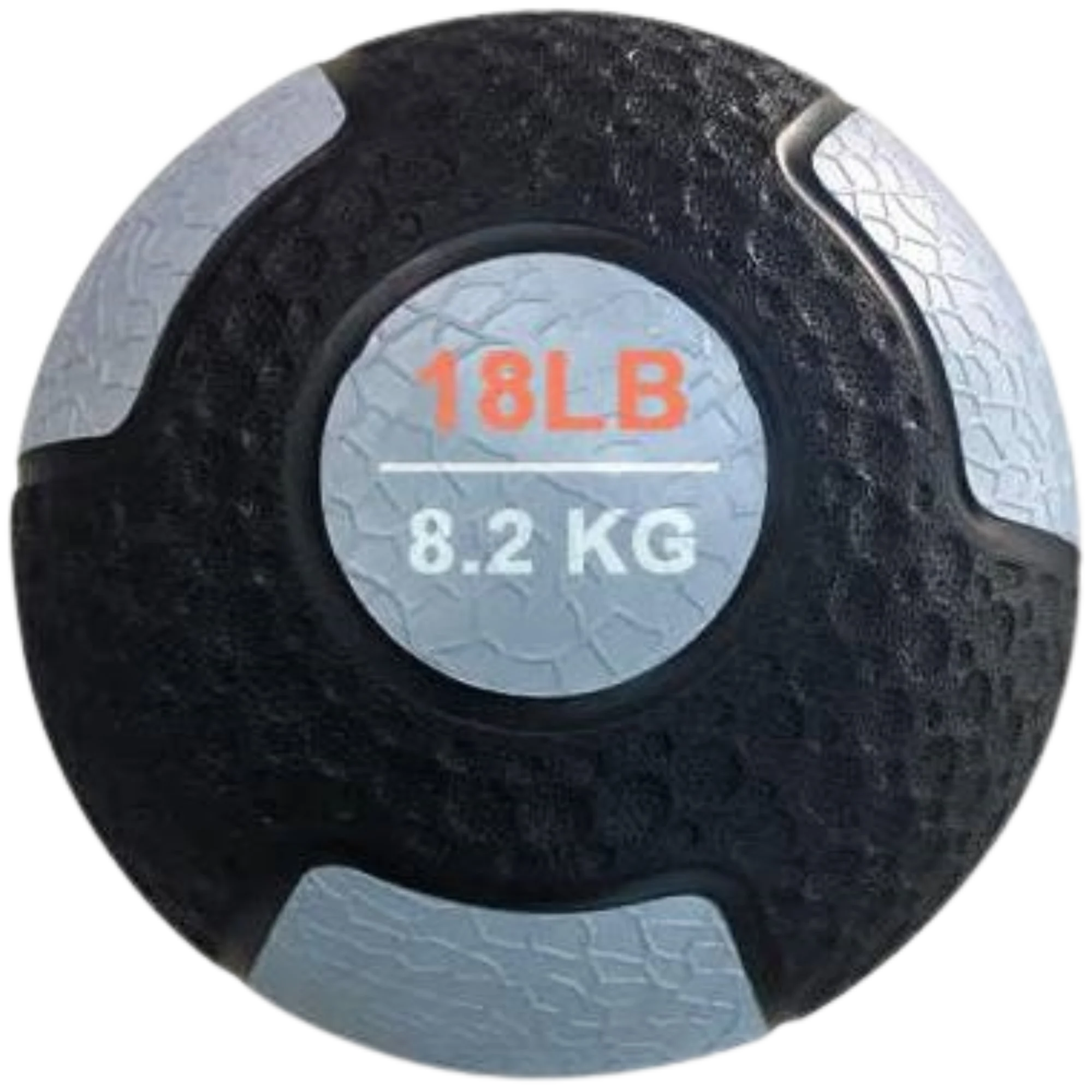 French Fitness Rubber Medicine Ball 18 lb (New)
