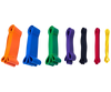 French Fitness Resistance Pull Up Assist Bands - Set of 7 (New)