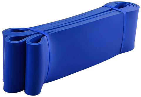 French Fitness Resistance Pull Up Assist Band - Blue (65-175lbs) Heavy (New)
