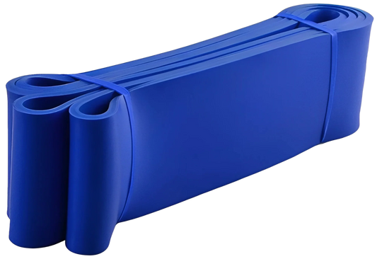French Fitness Resistance Pull Up Assist Band - Blue (65-175lbs) Heavy (New)