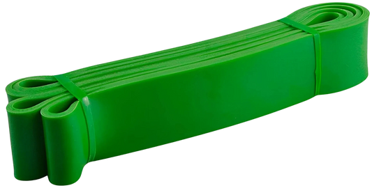 French Fitness Resistance Pull Up Assist Band - Green (50-125lbs) Medium/Heavy (New)