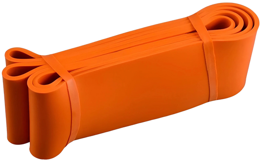 French Fitness Resistance Pull Up Assist Band - Orange (80-230lbs) Super Heavy (New)
