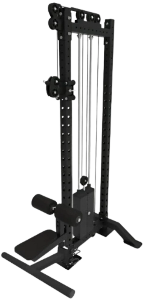 French Fitness Rack & Rig Free Standing Lat Pulldown / Low Row (New)