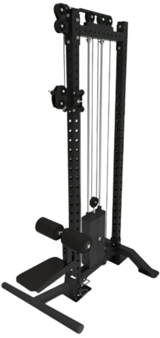 French Fitness Rack & Rig Free Standing Lat Pulldown / Low Row (New)