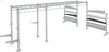 French Fitness 43" Rack & Rig Dumbbell Tier/Tray Attachment (New)