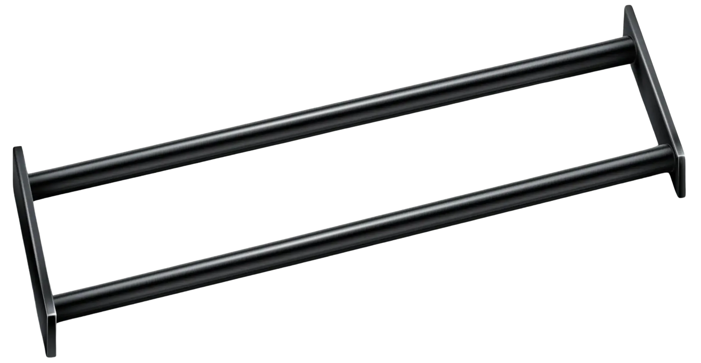 French Fitness 43" Rack & Rig Double Pull Up Bar (New)