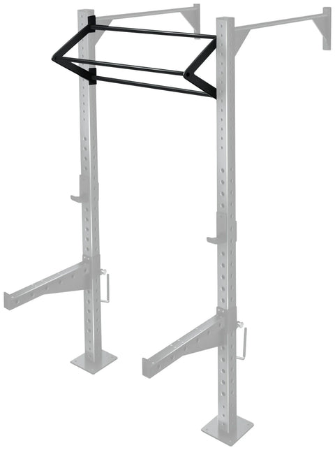 French Fitness 43" Rack & Rig Dirty South Bar Attachment (New) - Side View