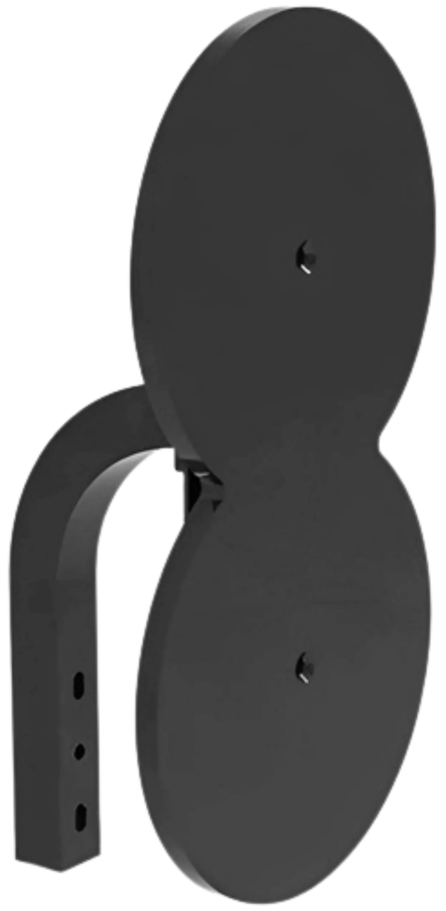 French Fitness Rack & Rig Double Wall Ball Target Attachment - Angled VIew