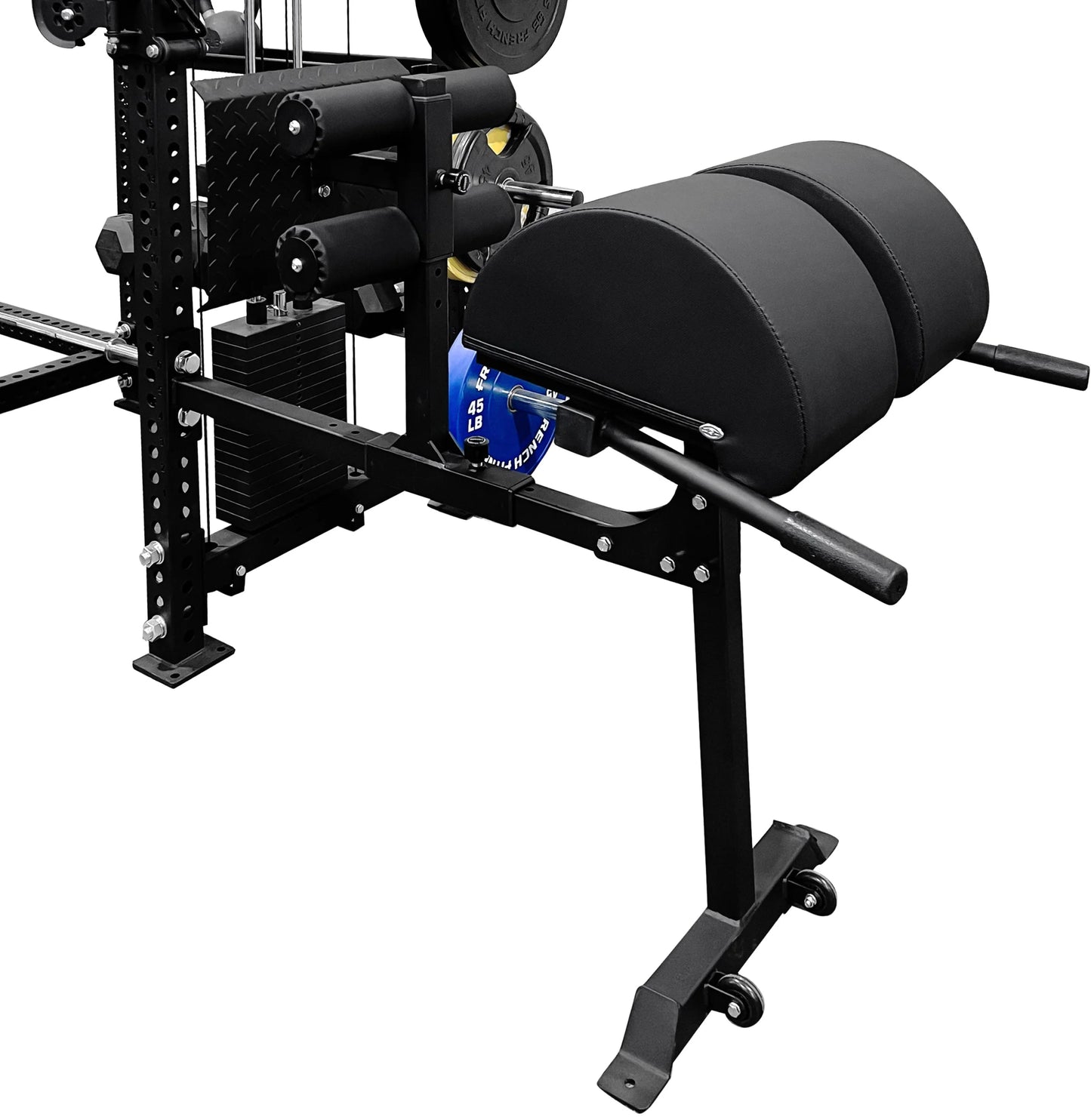 French Fitness Rack & Rig Glute Ham Rack Mounted Attachment (New)