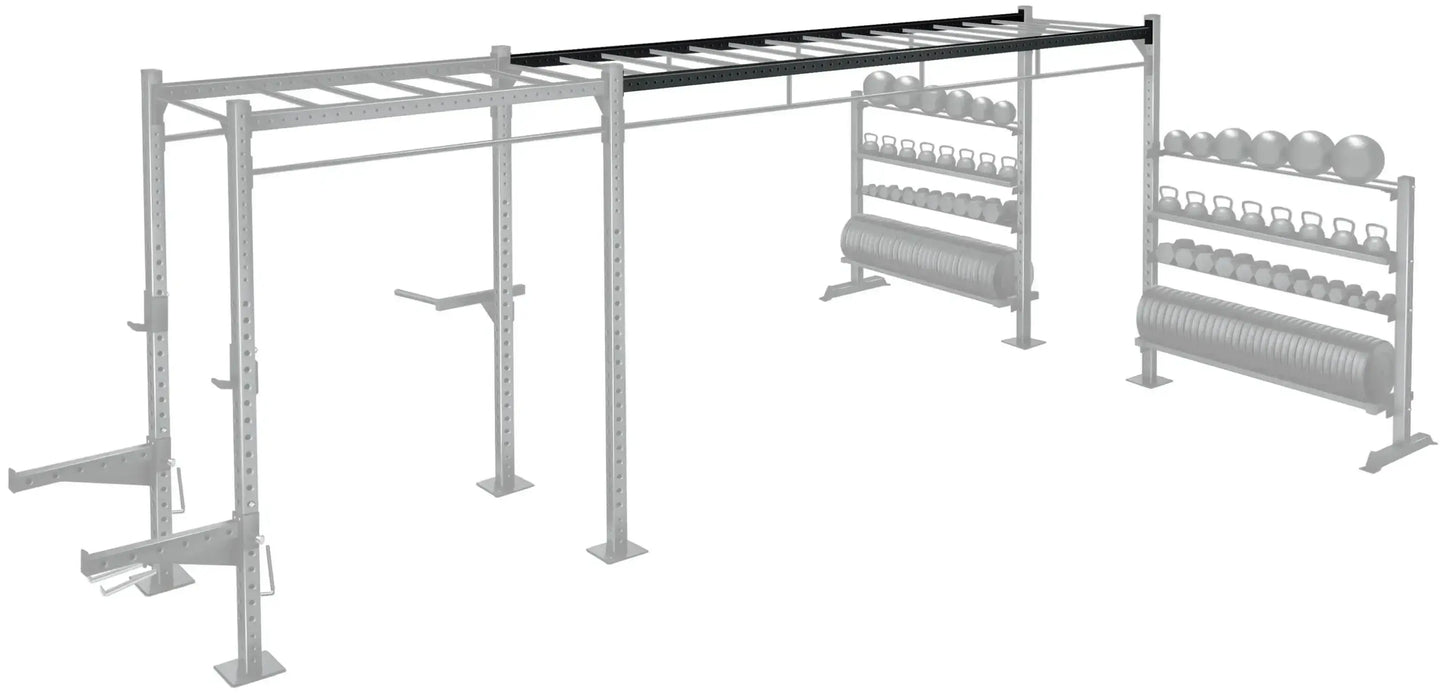 French Fitness - 165" Rack & Rig Junction Bar Crossmember V1 (New)  - Angled View
