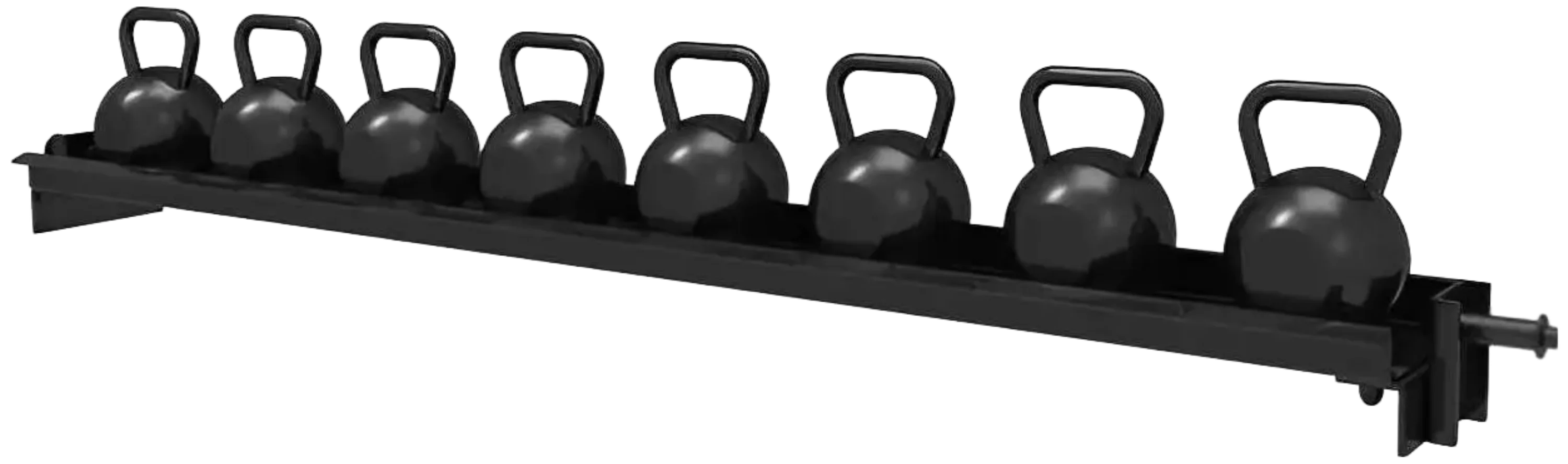French Fitness 71" Rack & Rig Kettlebell Tier/Tray Attachment (New)