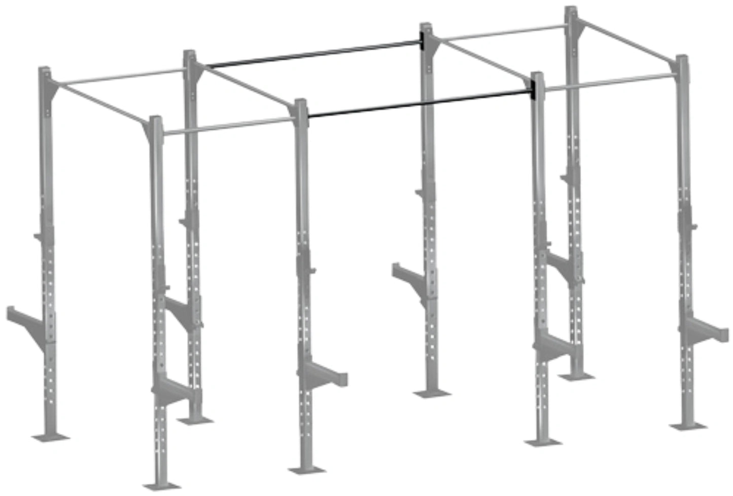 French Fitness 71" Rack & Rig Pull Up Bar (New)