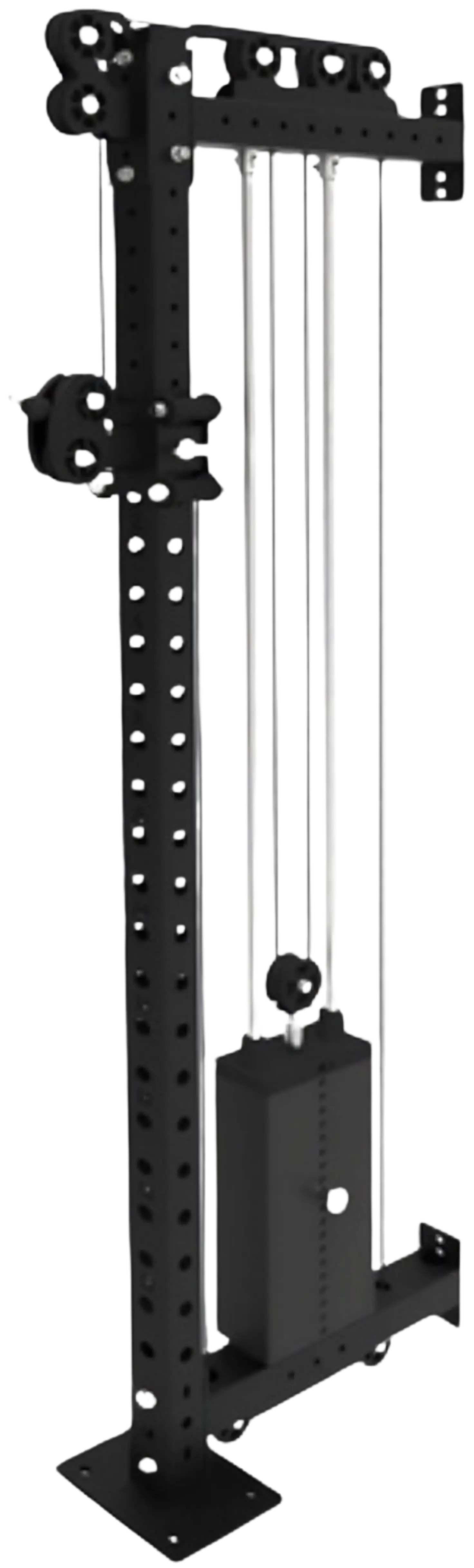 French Fitness Rack & Rig Rack Mounted Cable Column (New)
