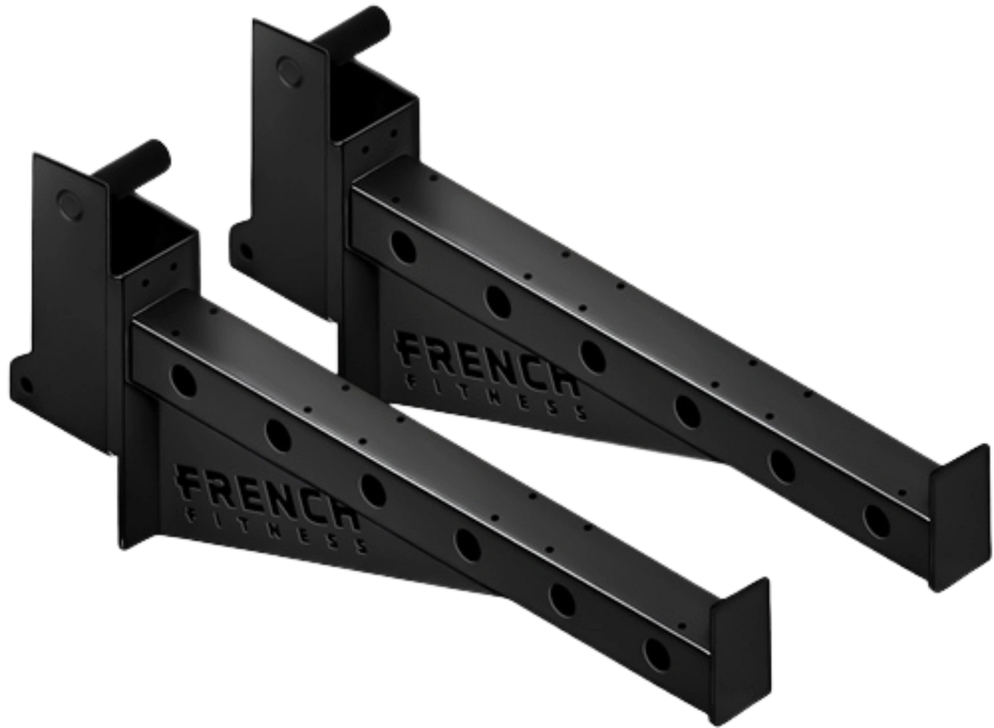 French Fitness Rack & Rig V2 HD Spotter Arms Attachment (Pair) (New)