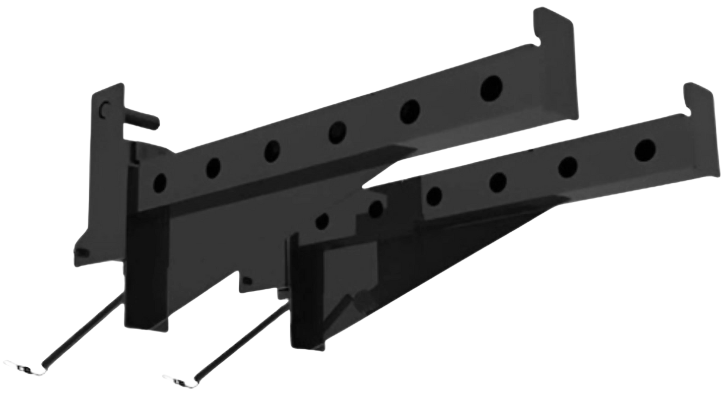 French Fitness Rack & Rig Spotter Arms Attachment (Pair) (New) Image