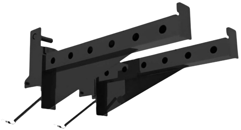 French Fitness Rack & Rig Spotter Arms Attachment (Pair) (New) Image