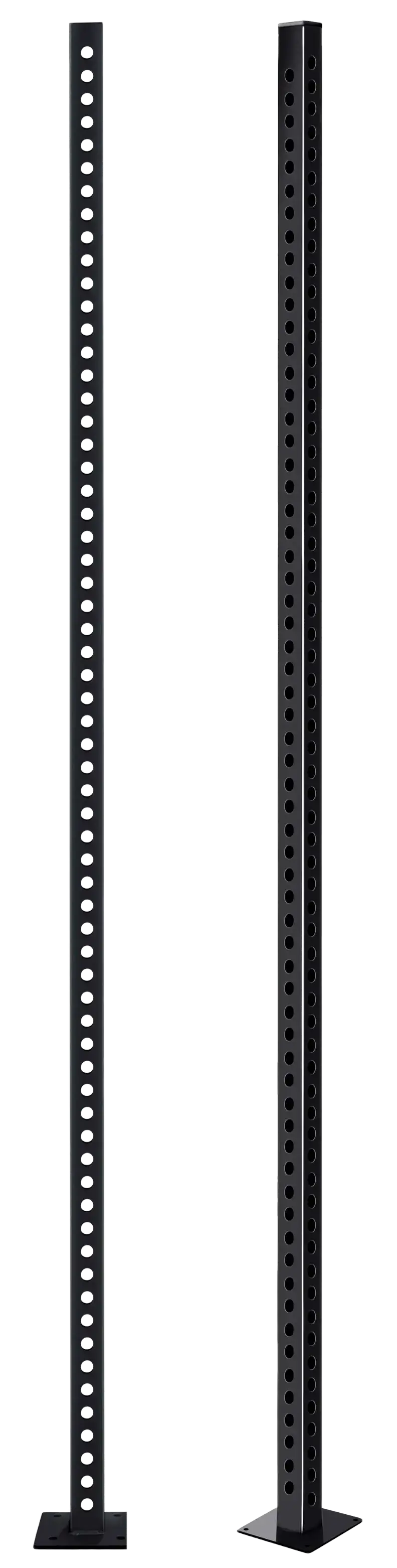 French Fitness - 130" Rack & Rig Upright (New) - Front & Angled View