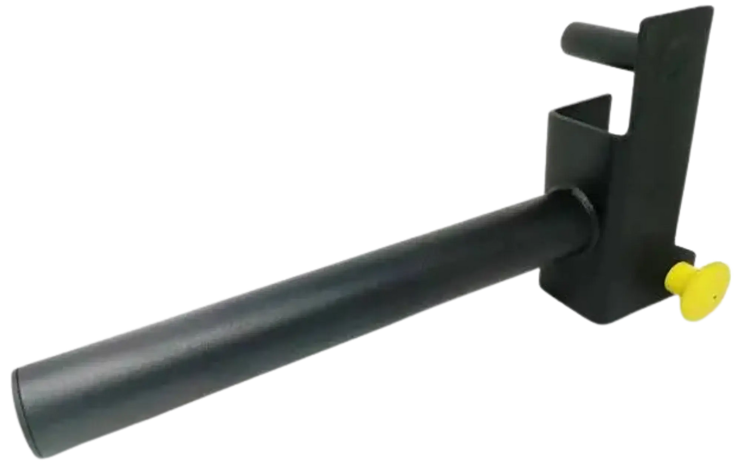 French Fitness Rack & Rig 14" Weight Storage Horn Attachment - Close-Up View