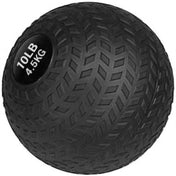 French Fitness PVC Slam Ball 10 lb - Angled View