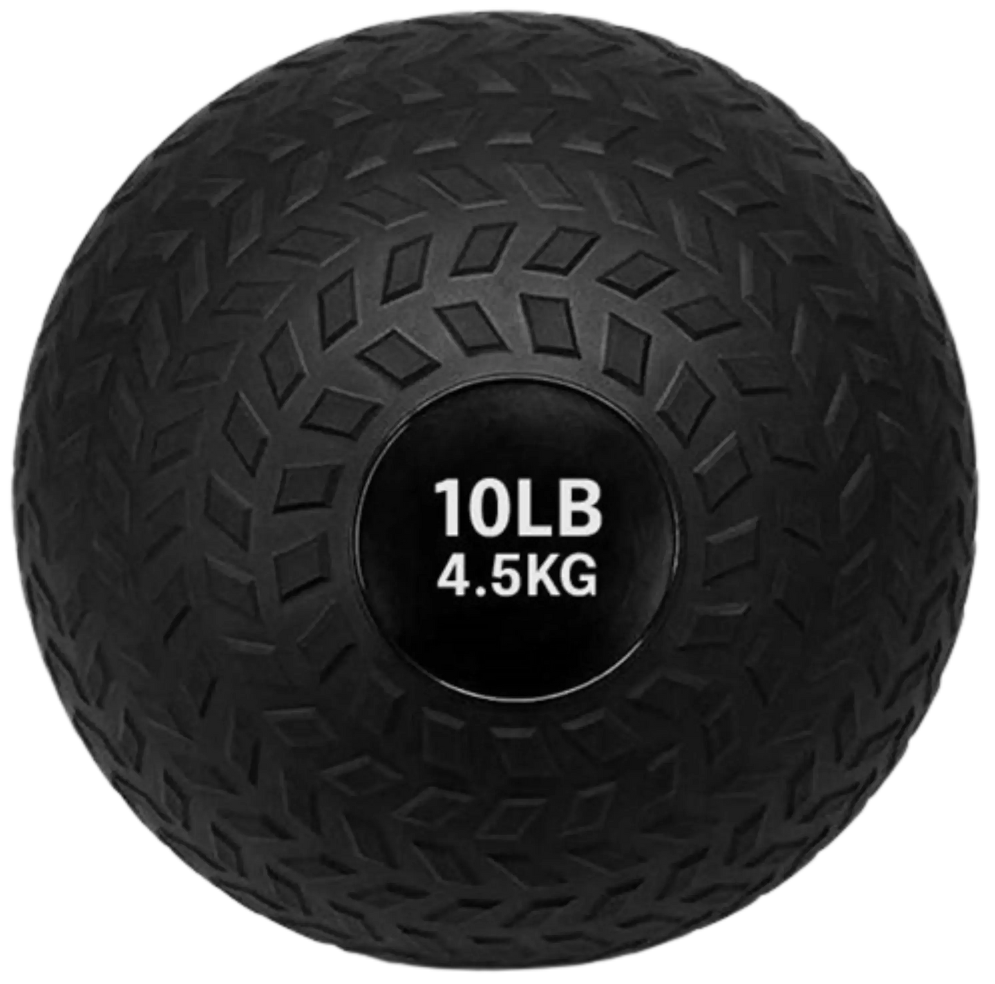 French Fitness PVC Slam Ball 10 lb - Front View