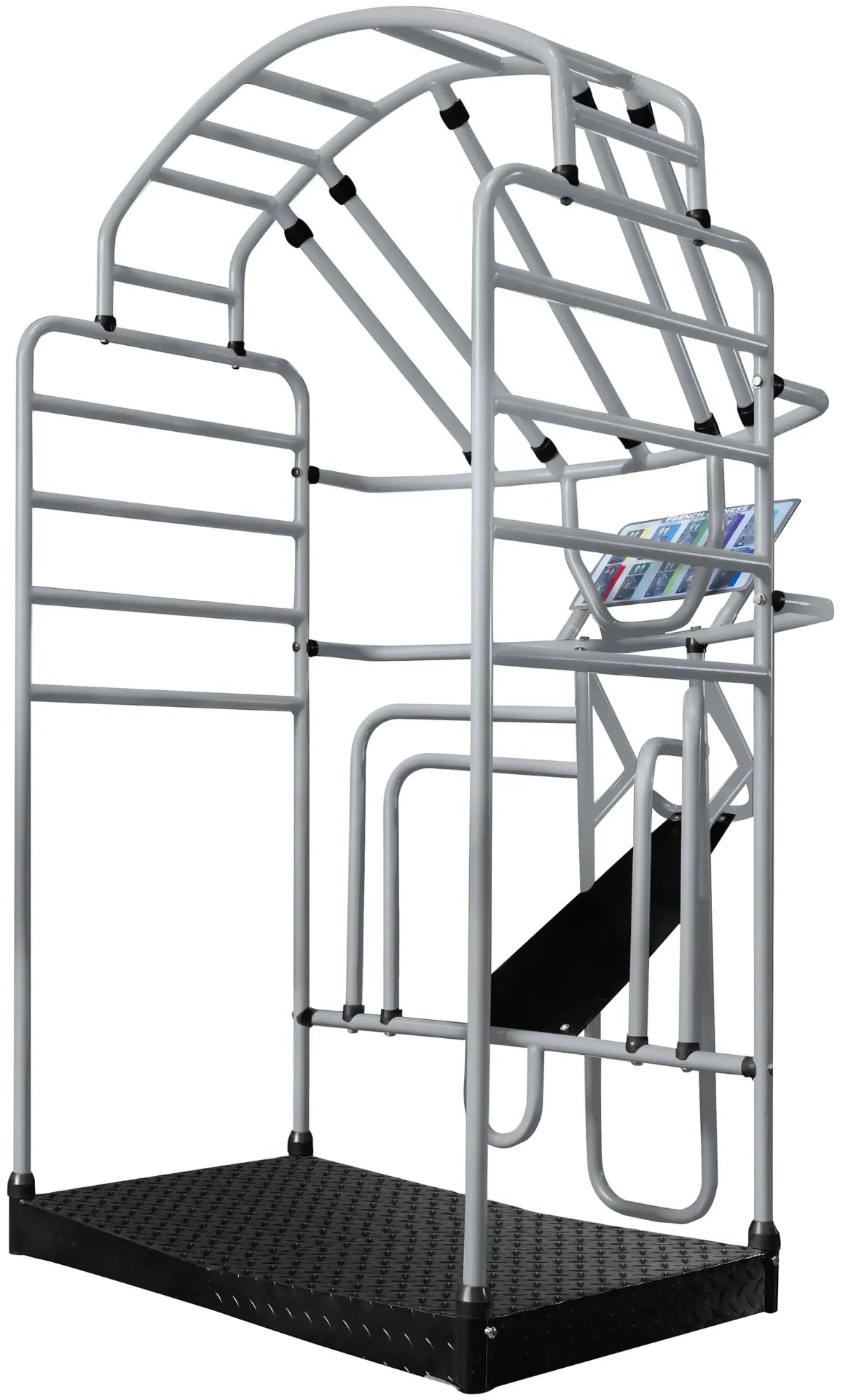 French Fitness FF-SC15 Stretch Cage - Silver (New)