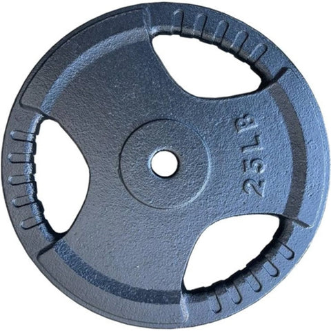 French Fitness Standard Cast Iron 1" Weight Plate Set 190 lbs (New) Image 4