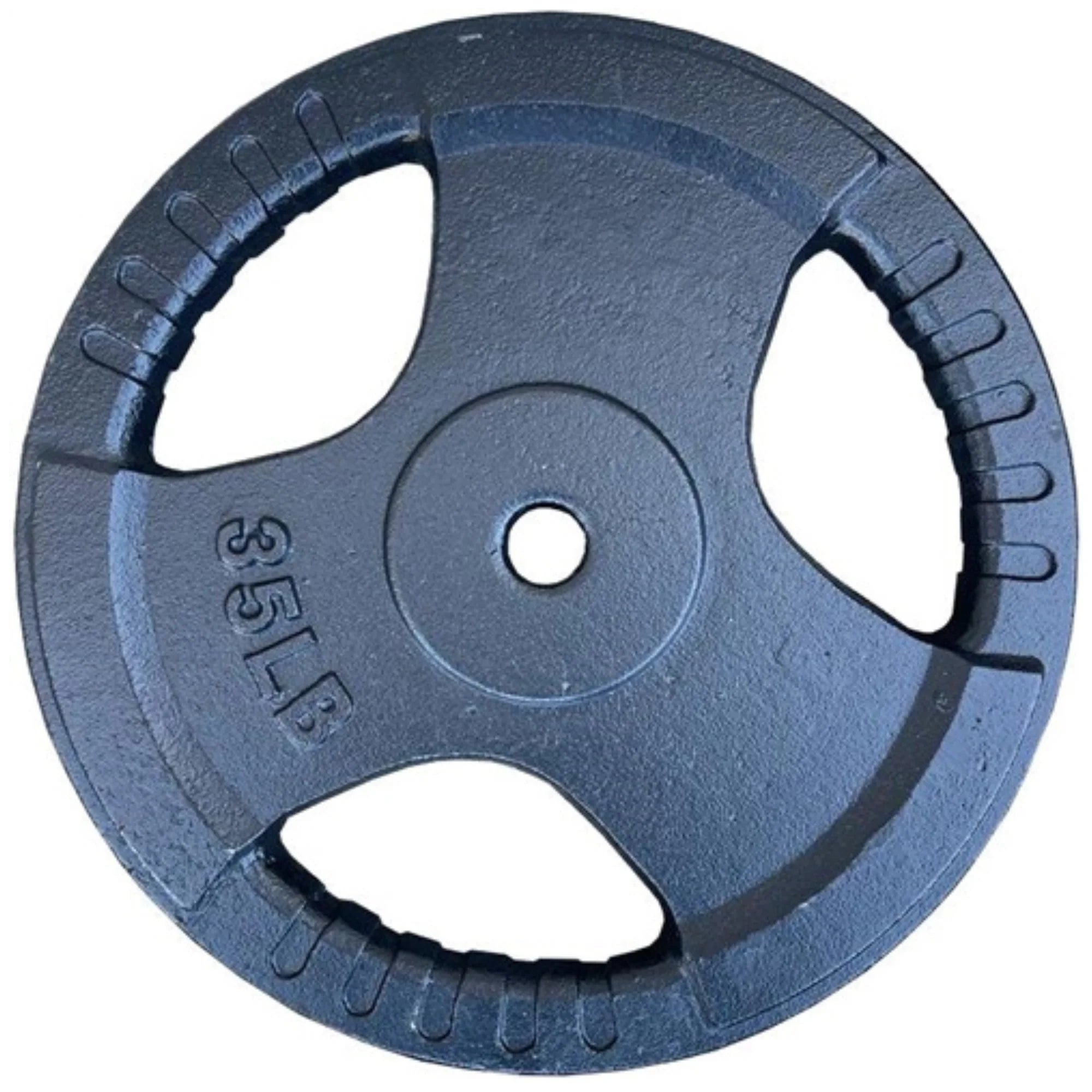 French Fitness Standard Cast Iron 1" Weight Plate Set  350 lbs (New)