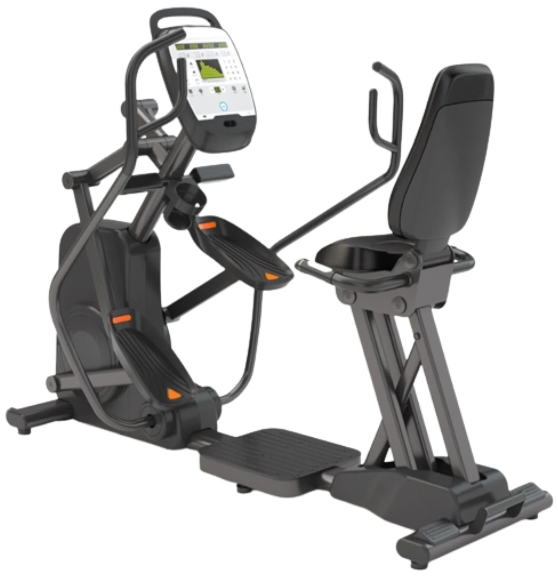 French Fitness SE400 Recumbent Seated Elliptical w/LED Console (New)