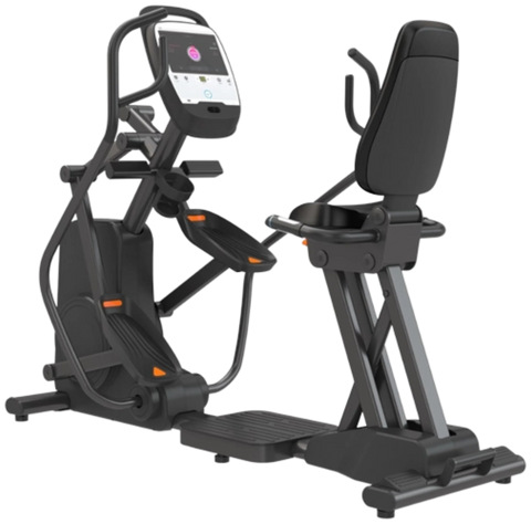 French Fitness SE420T Recumbent Seated Elliptical w/10" Touch Console (New)