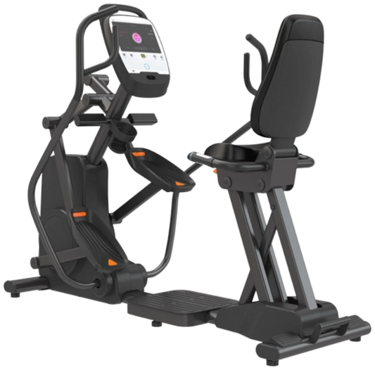 French Fitness SE420T Recumbent Seated Elliptical w/10" Touch Console (New)