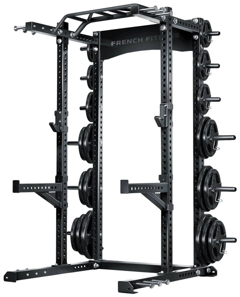 French Fitness SHR80 Commercial Half Rack / Bench Combo (New)