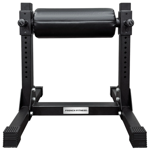 French Fitness Single Leg Roller Adjustable Squat Stand - Bulgarian Split Squats (New)