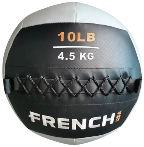 French Fitness Soft Medicine Wall Ball 10 lb (New)