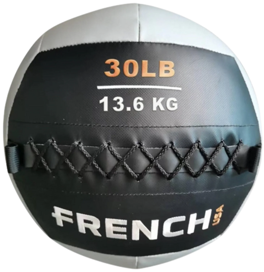 French Fitness Soft Medicine Wall Ball 30 lb (New)