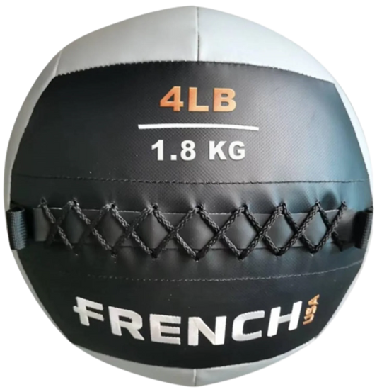 French Fitness Soft Medicine Wall Ball 4 lb (New)