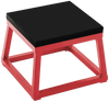 French Fitness - 12" Steel Plyo Jump Box (New) - Angled View
