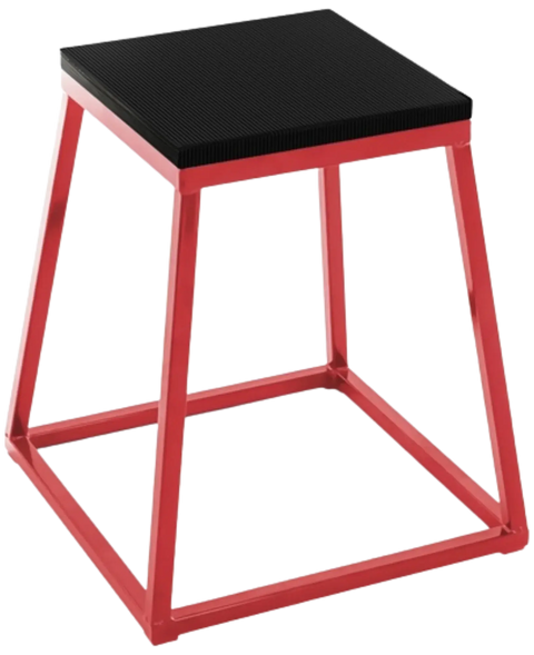 French Fitness 30" Steel Plyo Jump Box (New) - Front View