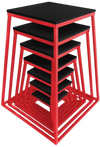 French Fitness Steel Plyo Box Set of 7 (6", 12", 18", 24", 30", 36", 42") (New) Image