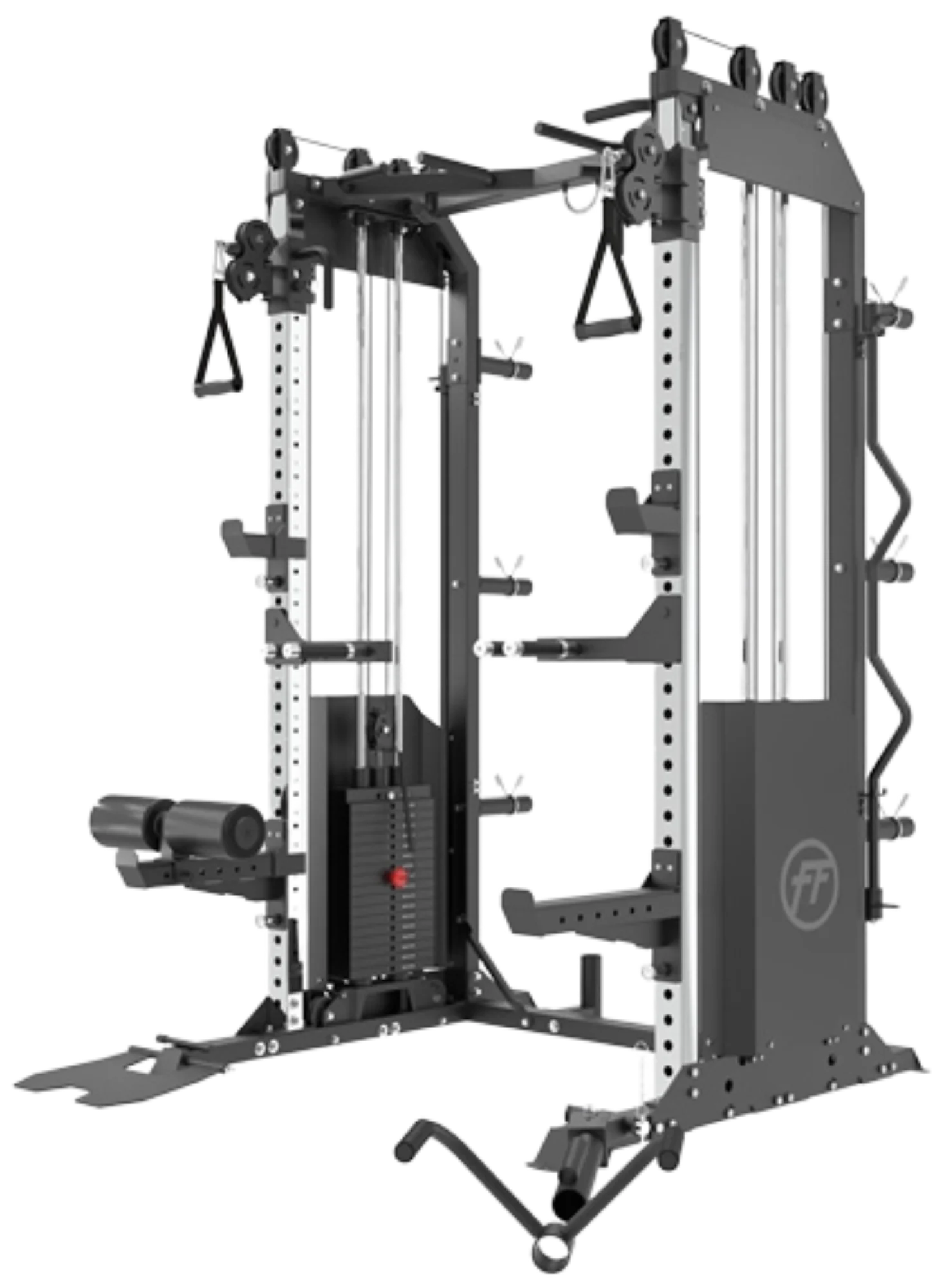 French Fitness SRFT8 Squat Rack Functional Trainer