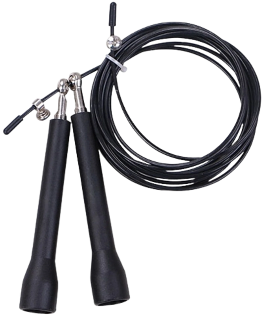 French Fitness Speed Skipping Vinyl Jump Rope (New)