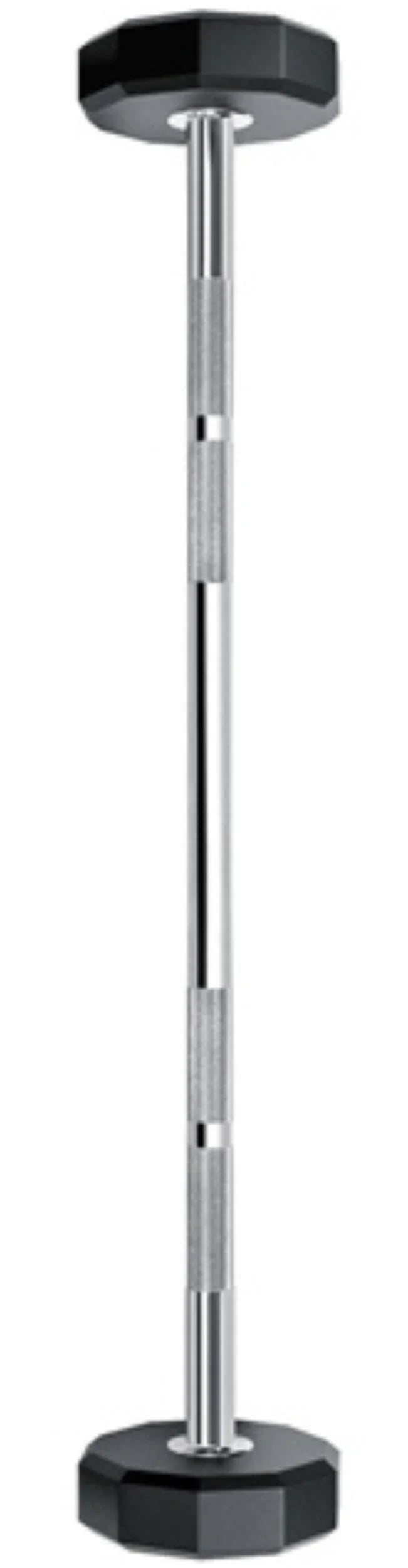 French Fitness Straight Urethane Barbell Bar - Set of 5 (20-60 lbs) (New)