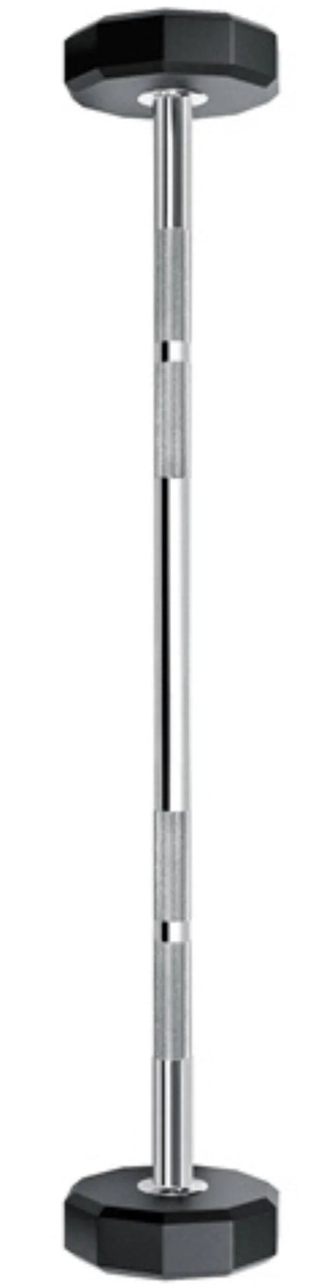 French Fitness Straight Urethane Barbell Bar - Set of 5 (20-60 lbs) (New)