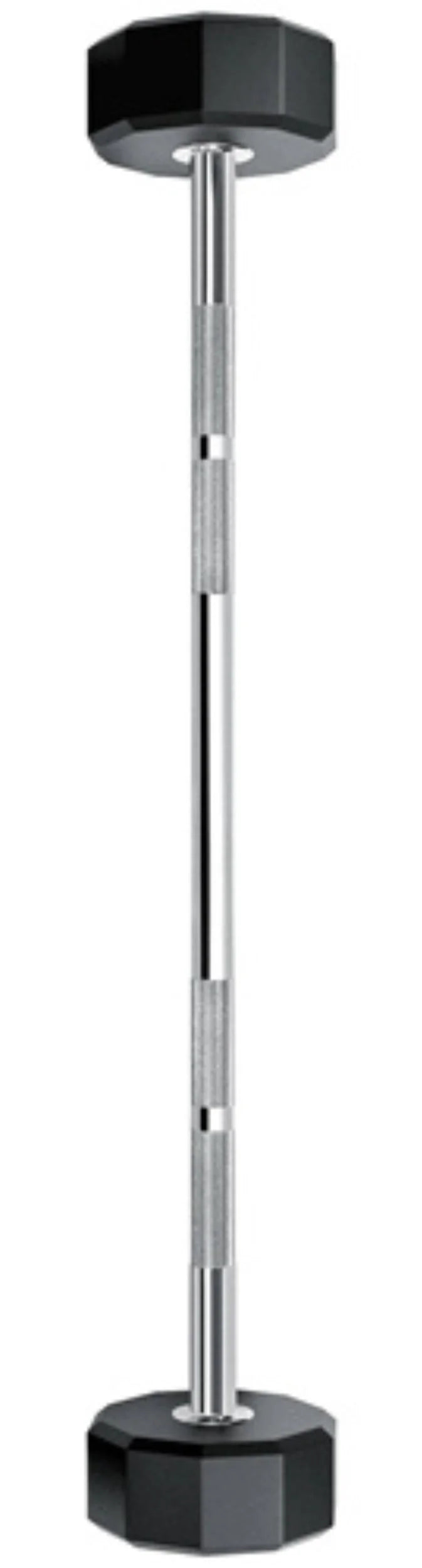 French Fitness Straight Urethane Barbell Bar - Set of 5 (20-60 lbs) (New)