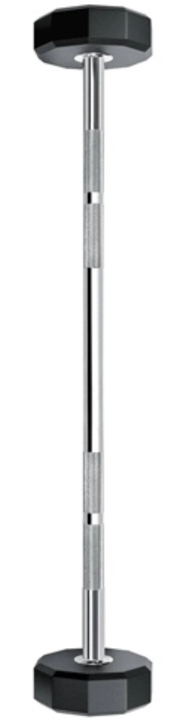 French Fitness Straight Urethane Barbell Bar - Set of 5 (25-65 lbs) (New)