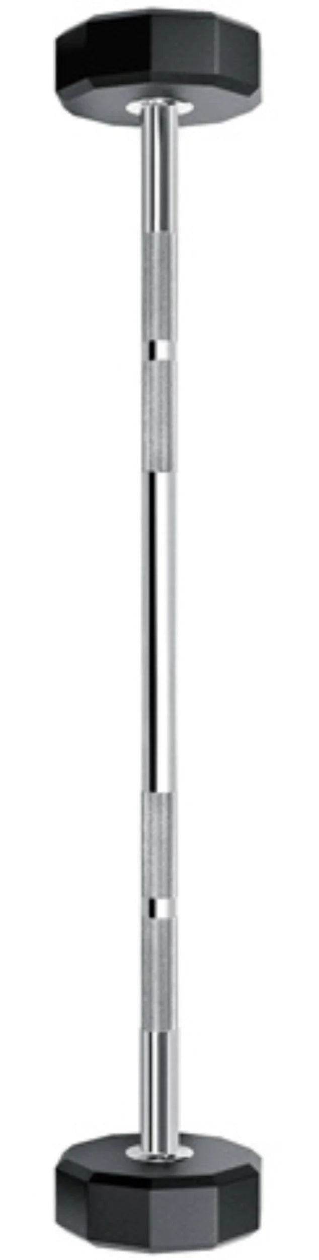 French Fitness Straight Urethane Barbell Bar - Set of 5 (25-65 lbs) (New)