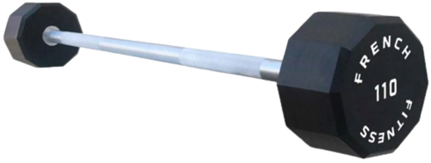 French Fitness Straight Urethane Barbell 110 lbs - Single (New) Image
