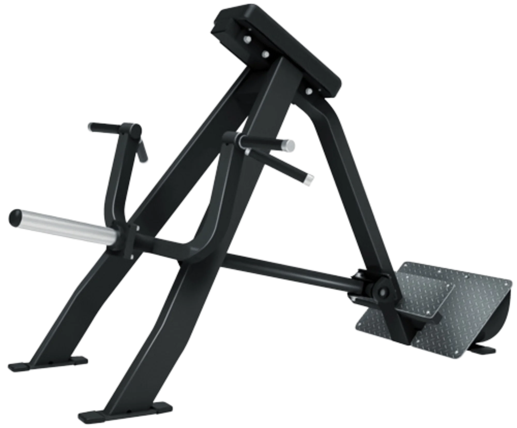 French Fitness Chest Supported T-Bar Row TBAR-C90 Black (New)