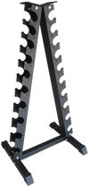 French Fitness FF-TDR Triangle Vertical 10 Pair Dumbbell Rack (New)