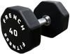 French Fitness Urethane 8 Sided Hex Dumbbell 40 lbs - Single (New)